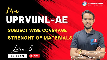 UPRVUNL AE | Subject wise Coverage | SOM |Mechanical | #UPRVUNL AE Marathon 2022 L-5