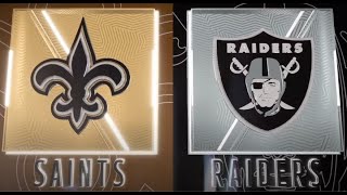 2020 season week 12 - new orleans saints (6-4) @ las vegas raiders