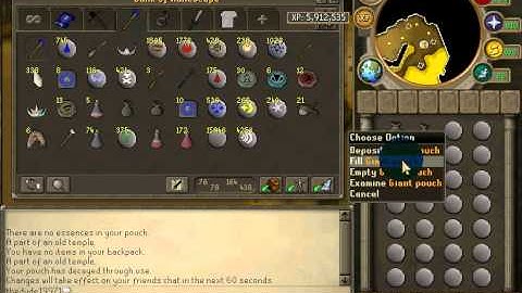 Runescape - ZMI Altar Guide 42.5-52.5k xp per hour