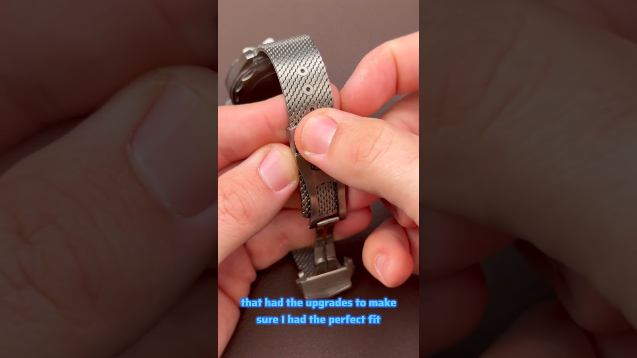 Why I Swapped a Cheap Steel Bracelet for High Grade Titanium on the WatchDives WD007 NTTD Homage