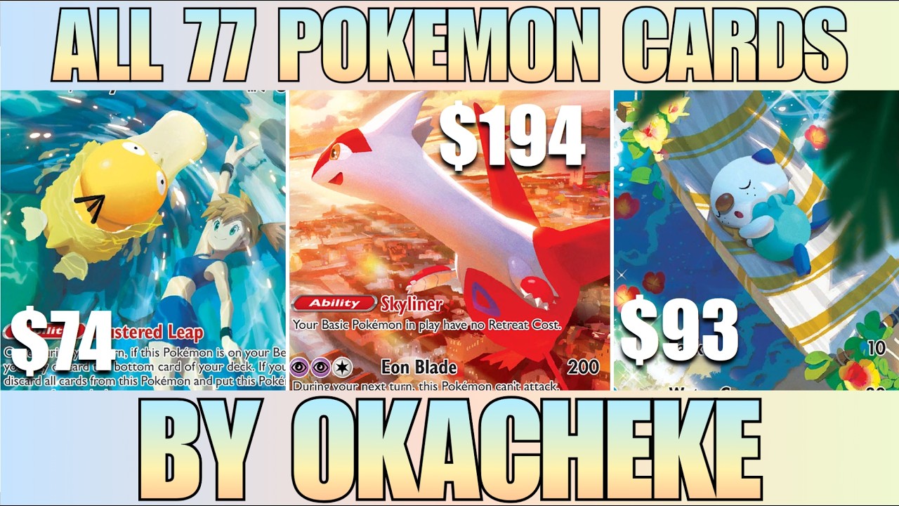 okacheke pokemon cards Pokemon Artist Showcase: Okacheke
