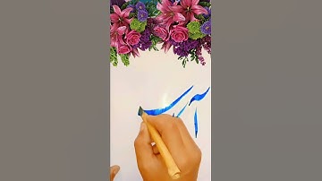 Akash Name ❤️❤️❤️ #art #short #calligraphy #shortvideo || By Ashraf Ali Darwish
