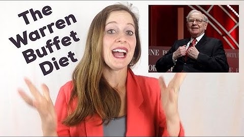 The Warren Buffet Diet- Getting to your health goal for peak performance energy