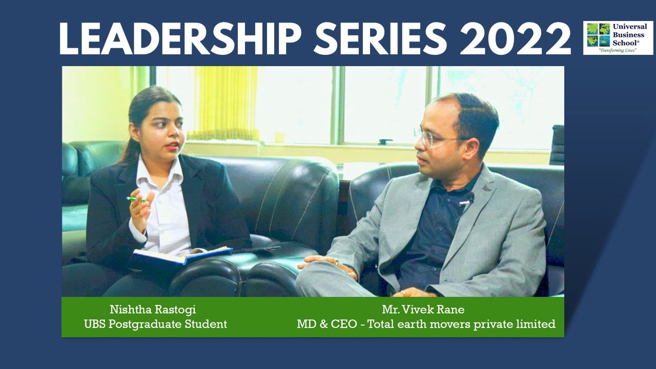 Mr Vivek Rane, MD & CEO of Total Earth Movers Pvt Ltd - Interview ...