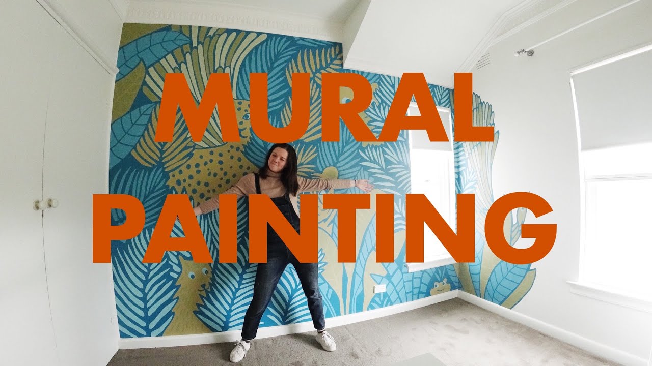Mural Painting - Time Lapse - YouTube