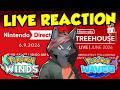 POKEMON NEWS??? Nintendo Direct June 2026 Live Reaction