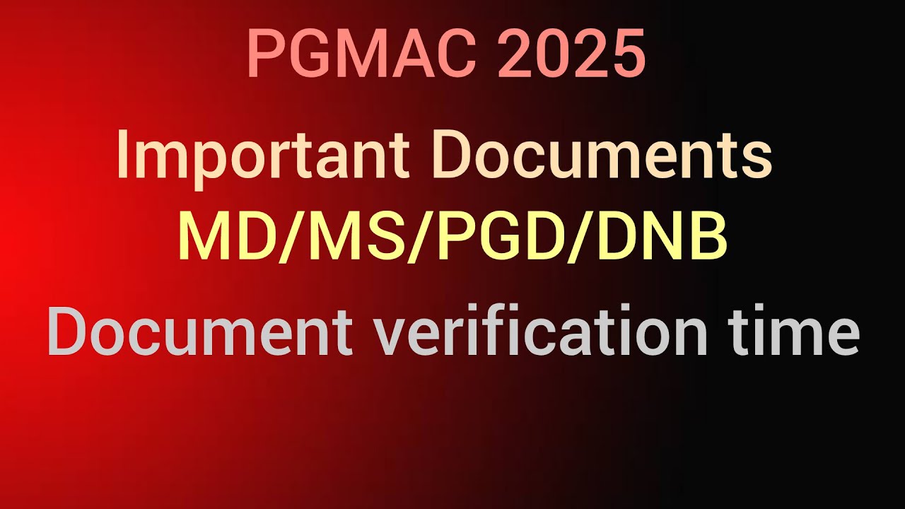 DNB Admissions Made EASY with These Essential Documents!