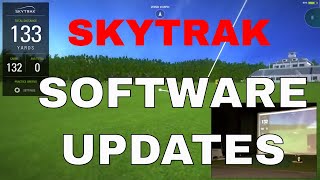 Improve your golf game with Skytrak launch monitor and golf simulator NEW FEATURES
