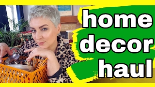 HOME DECOR HAUL - MÓJ WYSTRÓJ WNĘTRZA -Tk Maxx haul zakupowy ThePinkRook