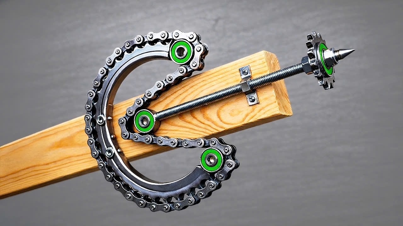 Удивительное изобретение 65-летнего плотника — превратите старые шестерни в инструмент за миллион до