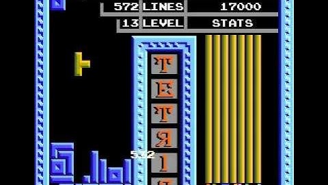 My Gameplay - Tengen Tetris