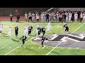 North County Football loses vs Scotts Valley on senior night. (1st half only) halftime N.C. Band
