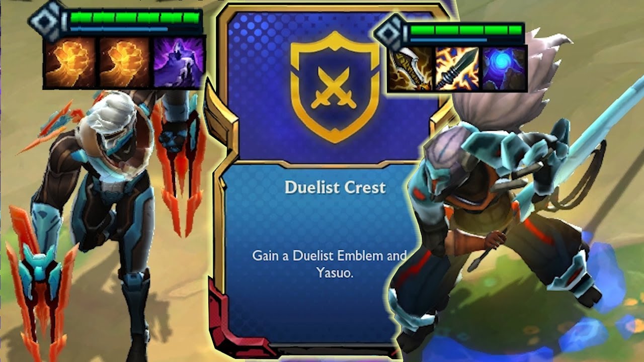 How is Zed + Yasou Carry 8 Duelist Crest (Set