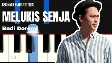 Budi Doremi - Melukis Senja (BEGINNER PIANO TUTORIAL)
