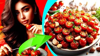 HOW to Make Fried Tomatoes with Olive Oil and Garlic