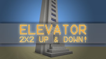 NEW Piston Elevator! 2x2 Up and Down, Small 6x4 footprint!