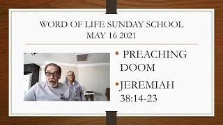 Sunday School 5/16/21