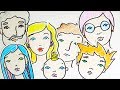 Учимся рисовать семью || Drawing family || Kro-Kids ☆