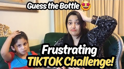 Frustrating TIKTOK Bottle Challenge 🤬 |Guess the Bottle 😝 | Matching Bottle Challenge 🤩
