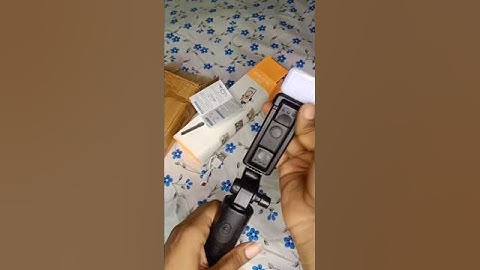 Bluetooth selfie stick R1S tripod with remote Review & Unboxing #selfie #selfiestand #selfiestick