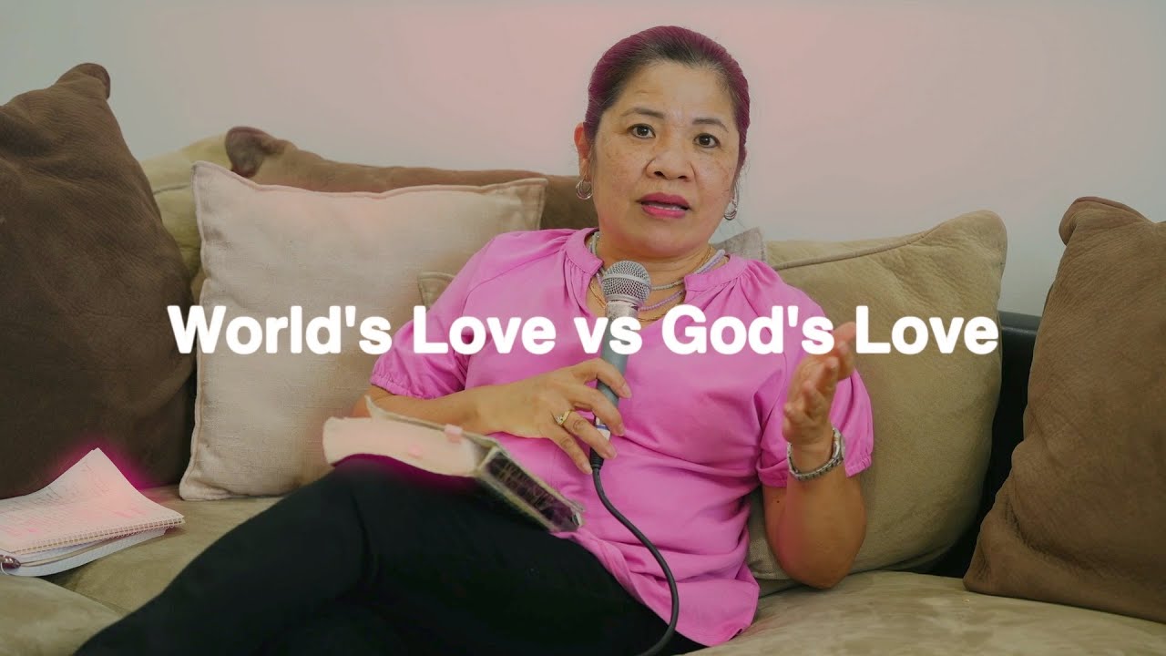 The difference between the world's love and God's Love - YouTube