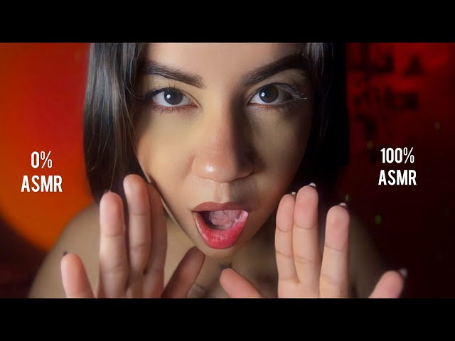 0% ASMR vs 100% ASMR | MOUTH SOUNDS 