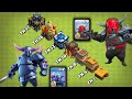 K.A.N.E vs P.E.K.K.A vs Every Town Hall - Clash of Clans