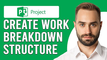 How To Create A Work Breakdown Structure In Microsoft Project (How To Make A WBS In MS Project)