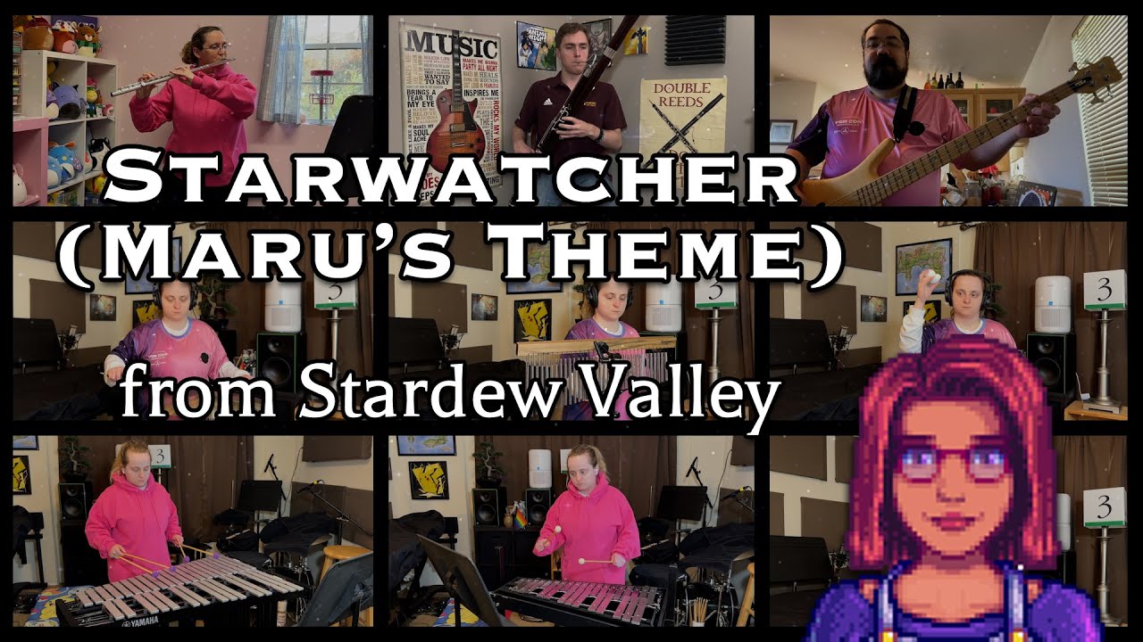 Starwatcher (Maru's Theme) - Stardew Valley (Cover) | V-Ron Media ft. VGM Family and Friends!