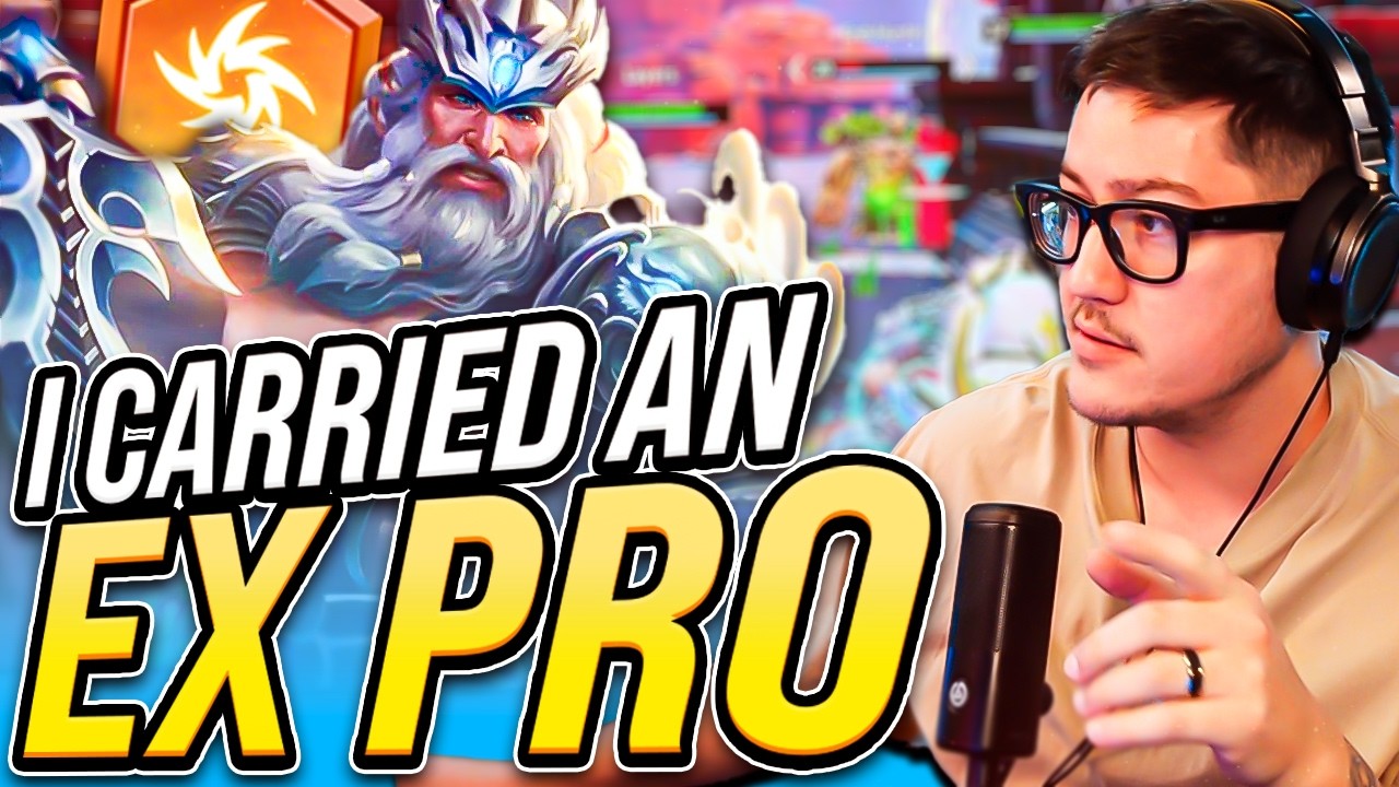 I RAN INTO AN EX PRO IN MY POSEIDON A to Z GAME AND HAD TO CARRY!