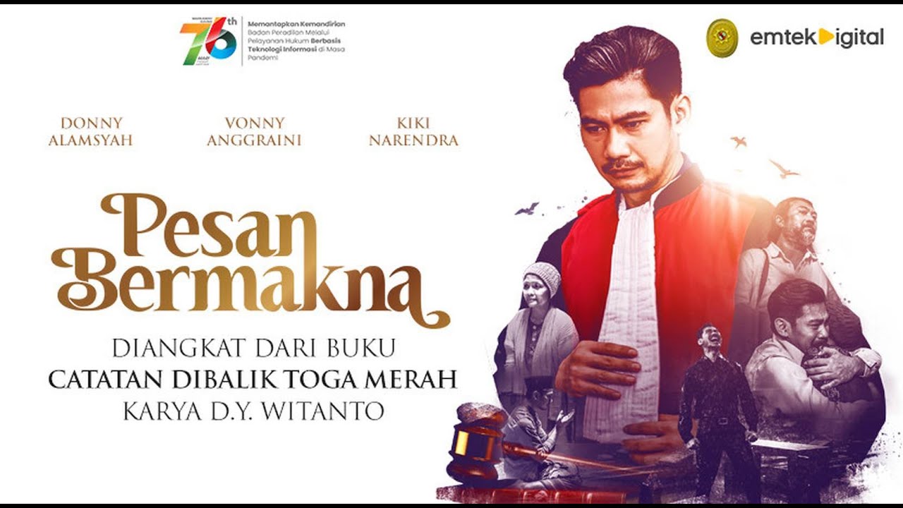 Pemutaran Film Pesan Bermakna - HUT Mahkamah Agung ke 76 tahun