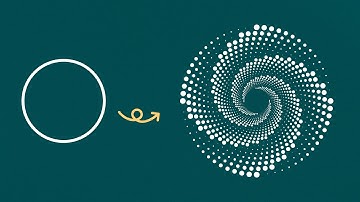 How To Create Spiral Dotted Geometric Shape in Illustrator