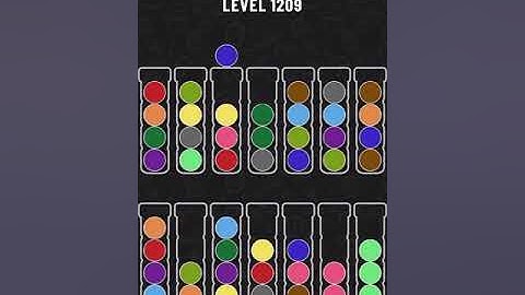 【Ball Sort Puzzle】Level.1209