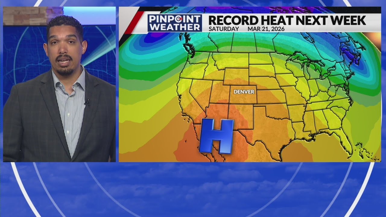 Record heat likely next week in the Denver area - YouTube