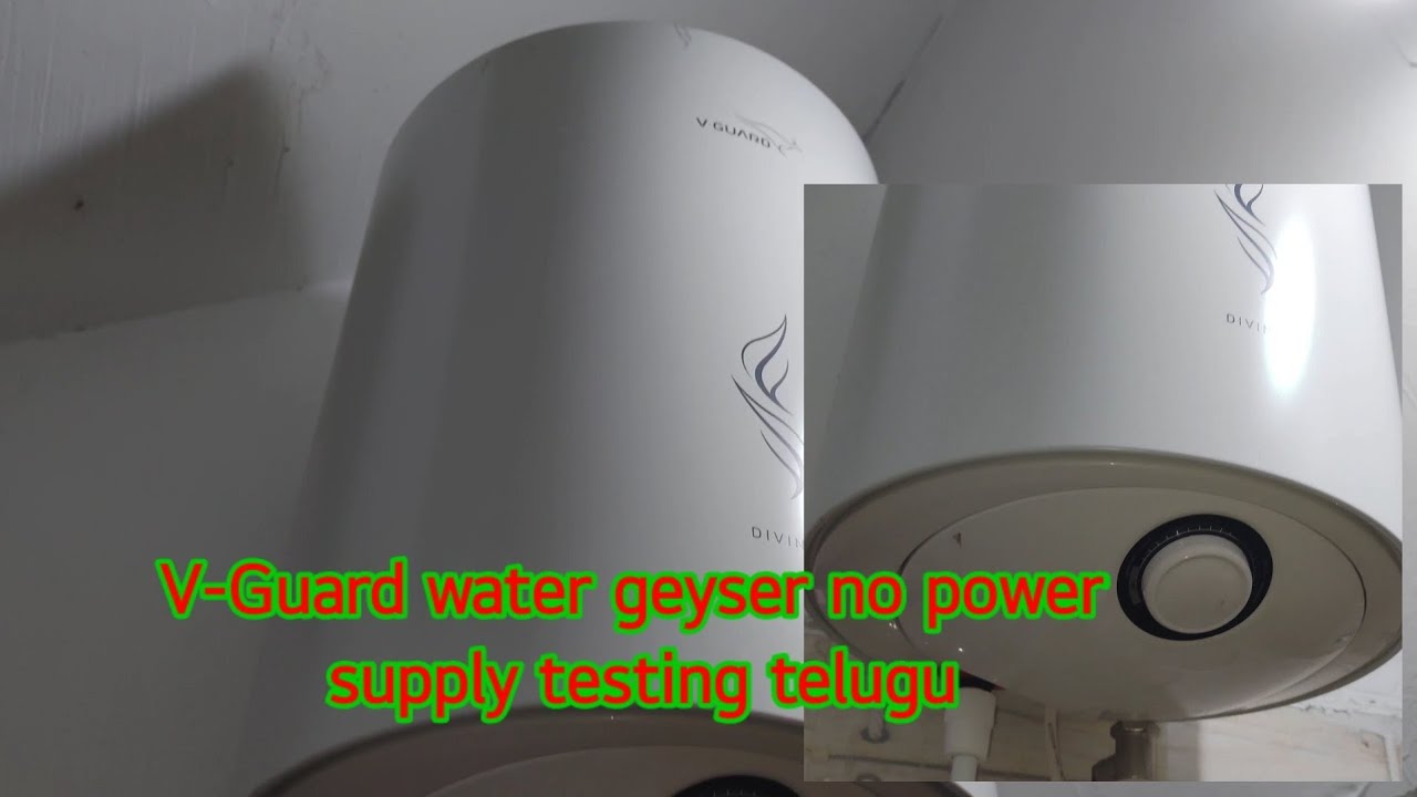 V Guard water geyser no power supply testing electrical telugu - YouTube