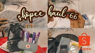 🛍️ shopee stationery haul - stationery supplies 🌿