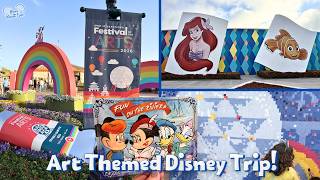 How to Plan an ART THEMED Trip to Disney World ✨ 🎨 Tips for Resort, Time of Year & Activities!