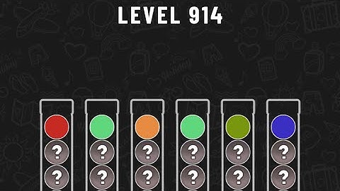 Ball Sort Puzzle Level 914 #ballsortpuzzle #ballsortpuzzlegameplay #puzzlegame #mobile games