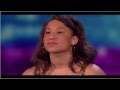 Melanie amaro  first audition blows the roof off wow  beyoncs listen