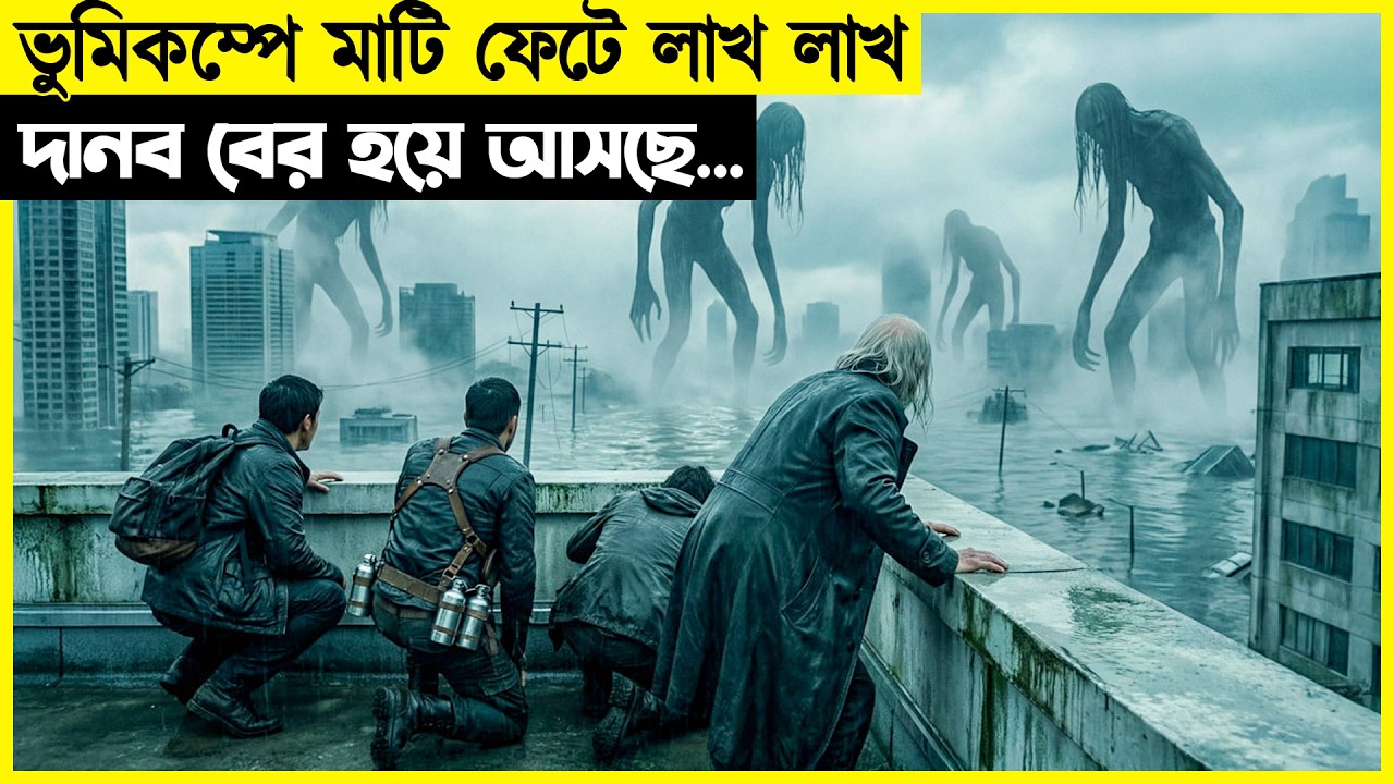 ভুমিকম্পে মাটি ফেটে লাখ লাখ দানব বের হয়ে আসছে  ! পৃথিবীর মানুষ এখন যেভাবে পারছে সেভাবে...