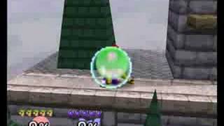 SSB64: [Luigi] Shield Breaker Combos