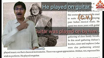 Mohan And His Veena/Unit 2/Part-2/STD 9/English (S.L.)/Prakash Joshi-Deepak High School-Amreli.