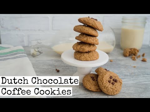 Dutch Chocolate Coffee Cookies