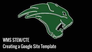 Create a Google Site Template