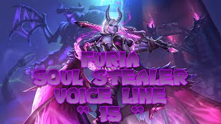Furia - Soul Stealer - Voice Line Furia - Soul Stealer - Voice Line