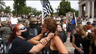 WOW: Denver police union prez APOLOGIZES for anarchy at 7/19/20 pro-cop rally; admits RETREAT ORDER!