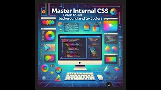 internal CSS:How to Add Background Color &Text Color using Internal CSS | Easy Tutorial for Beginner
