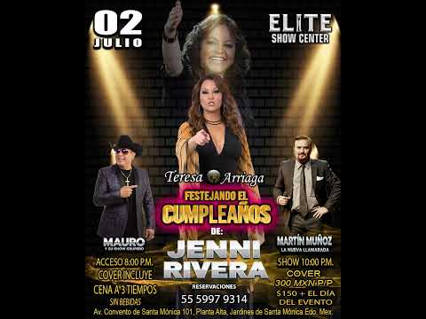 2 de Julio Cumpleaños de #jennirivera  en Elite Show Center