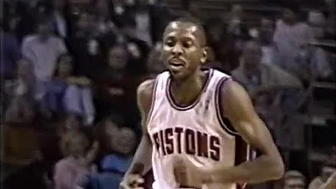 Darrell Walker (Pistons) - 15 Points, 9 Rebounds, ...