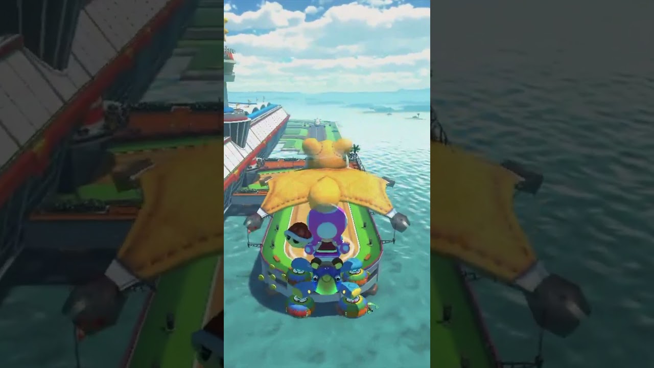 I WAS DOING A TRICK #gaming #coop #challenge #mariokart #mariokart8deluxe #mariokart8 #funny #rage